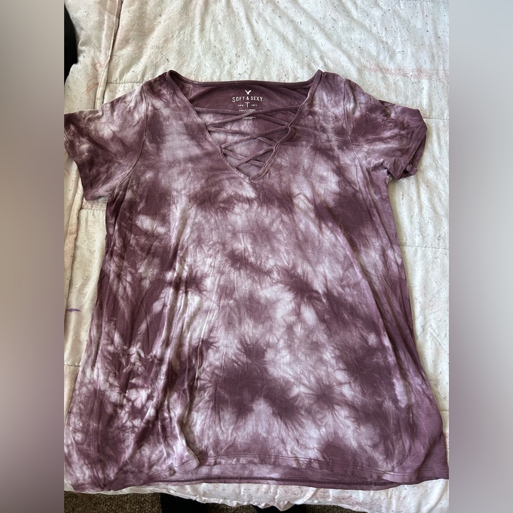 American eagle soft & sexy cross tshirt